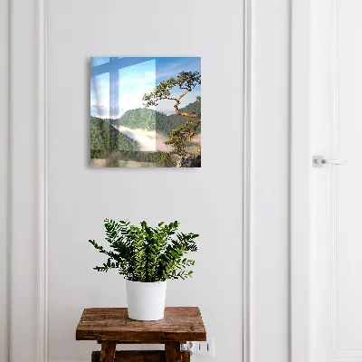 Scatola porta chiavi Paesaggio montano