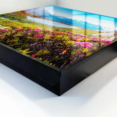 Scatola porta chiavi Paesaggio montano