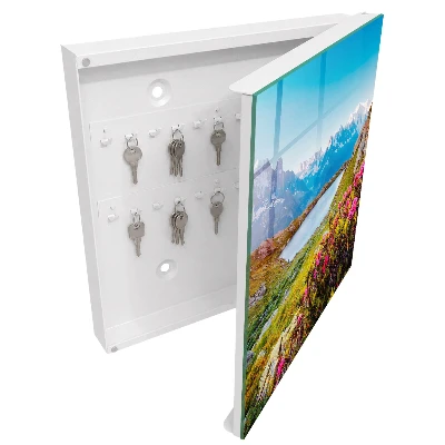 Scatola porta chiavi Paesaggio montano