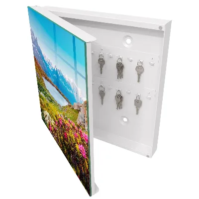 Scatola porta chiavi Paesaggio montano