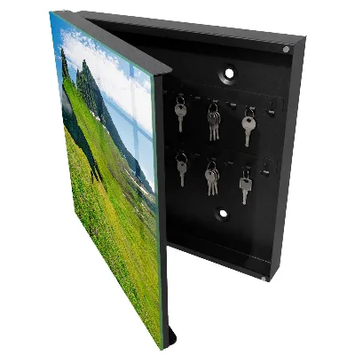 Scatola porta chiavi Montagne verdi