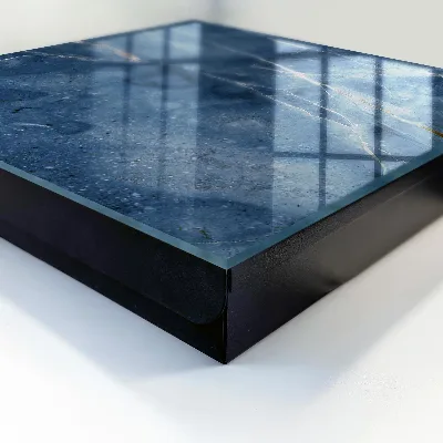 Cassetta portachiavi da parete Marmo blu