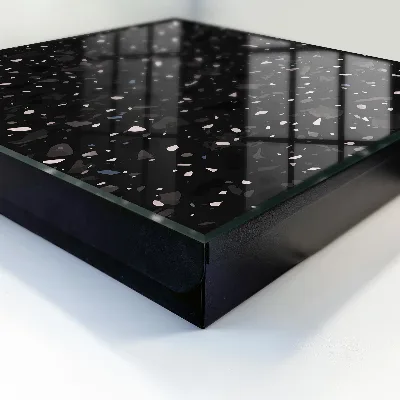 Armadietto portachiavi Terrazzo nero