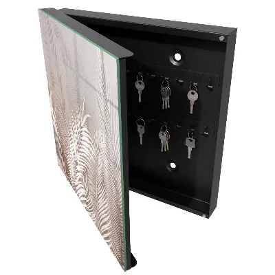 Scatola porta chiavi Foglie di eleganza