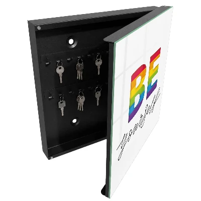Armadietto portachiavi con design motivazione autentica