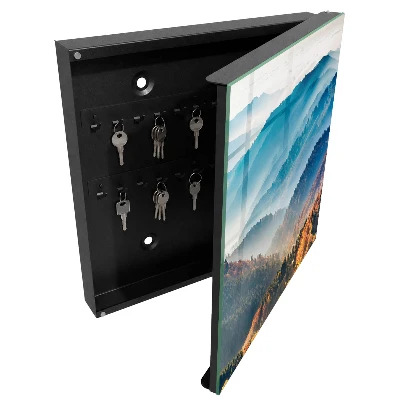 Scatola porta chiavi Paesaggio montano