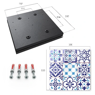 Scatola porta chiavi Motivi geometrici