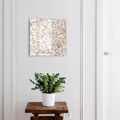 Scatola porta chiavi Anelli di legno