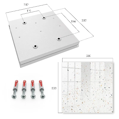 Scatola porta chiavi Terrazzo luminoso