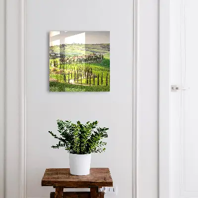 Armadietto portachiavi Paesaggio toscano
