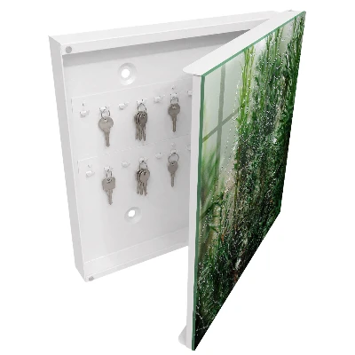 Scatola porta chiavi Ragnatela nella foresta