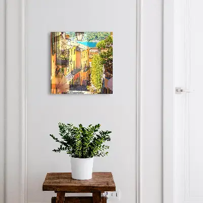 Scatola porta chiavi Una città colorata