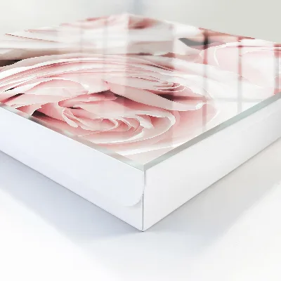 Cassetta portachiavi da parete Rose pastello