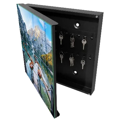 Scatola porta chiavi Paesaggio montano