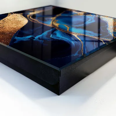 Cassetta portachiavi da parete Night Marble
