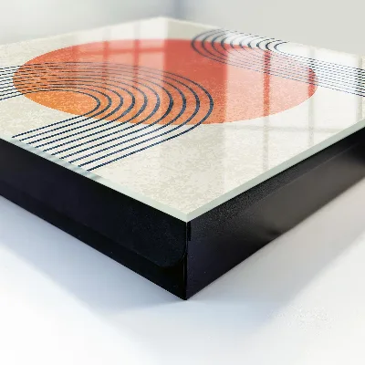 Scatola porta chiavi Linee geometriche