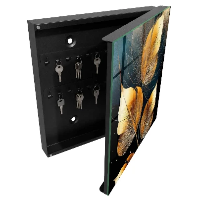 Scatola porta chiavi Foglie di eleganza