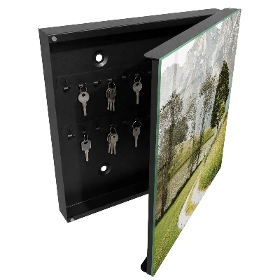 Scatola porta chiavi Paesaggio montano