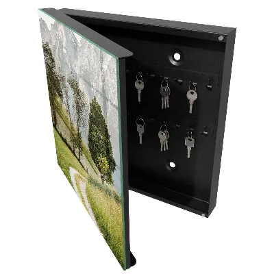 Scatola porta chiavi Paesaggio montano