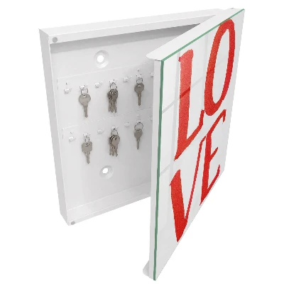Scatola porta chiavi Amore rosso