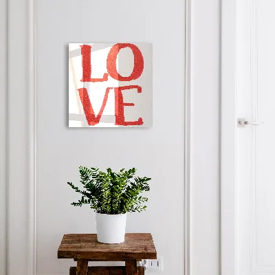 Scatola porta chiavi Amore rosso