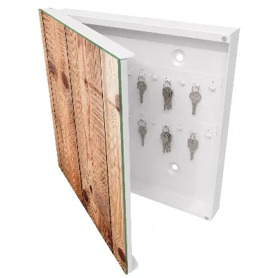 Scatola porta chiavi Anelli di legno