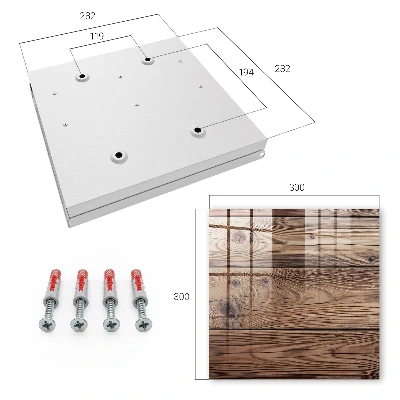 Scatola porta chiavi Modello in legno