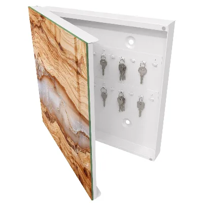 Scatola porta chiavi Modello in legno