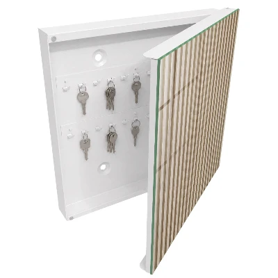 Armadietto portachiavi Linee beige