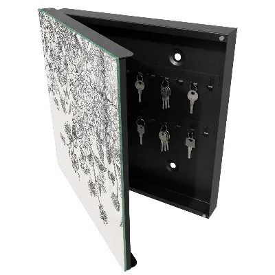 Scatola porta chiavi Eleganza floreale