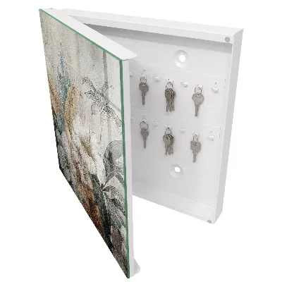 Scatola porta chiavi Fiori natura