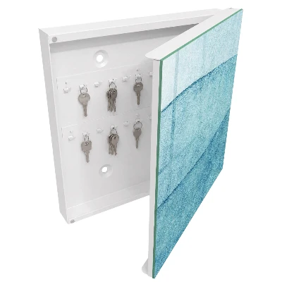 Scatola porta chiavi Trame blu