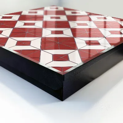 Scatola porta chiavi Mosaico rosso