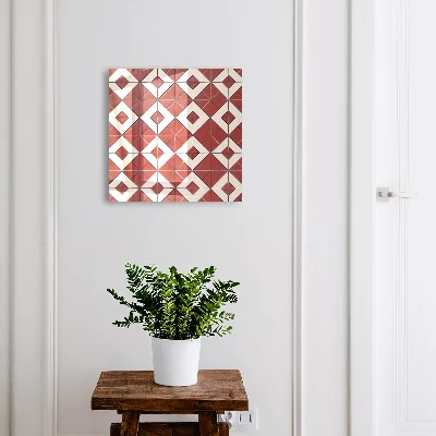 Scatola porta chiavi Mosaico rosso