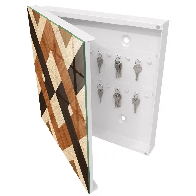 Scatola porta chiavi Geometria moderna