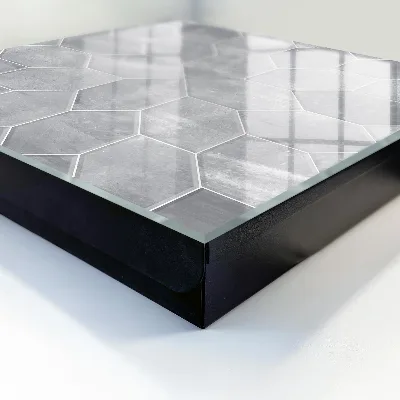 Cassetta portachiavi da parete Geometria grigia