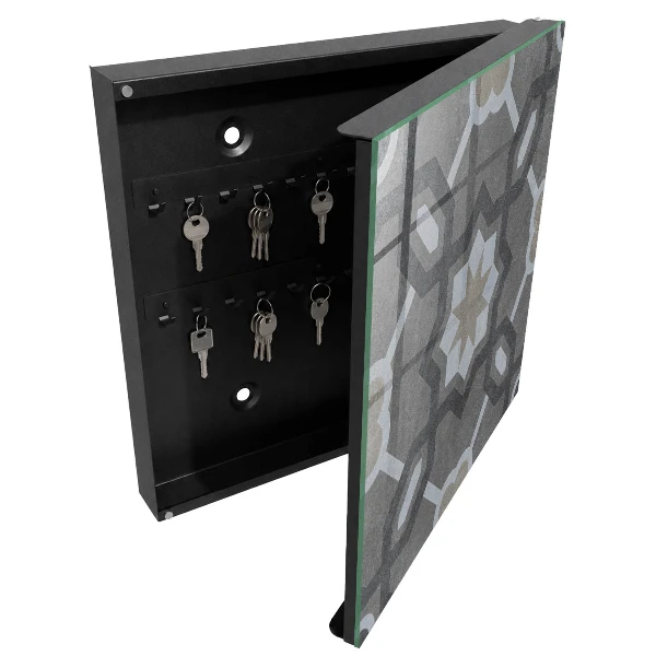 Scatola porta chiavi Stile geometrico