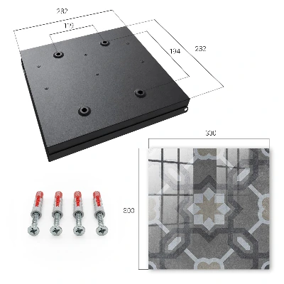 Scatola porta chiavi Stile geometrico