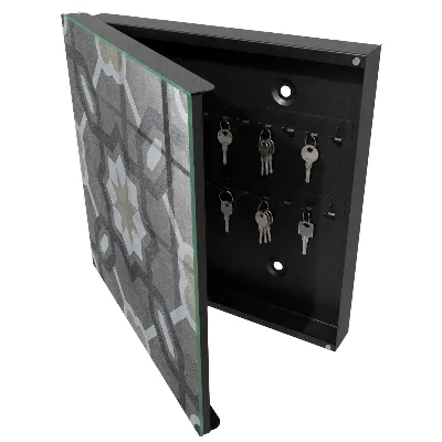 Scatola porta chiavi Stile geometrico