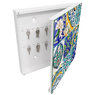 Scatola porta chiavi Motivi colorati