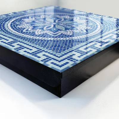 Armadietto portachiavi Mosaico blu