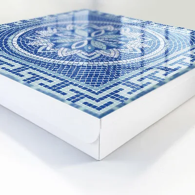 Armadietto portachiavi Mosaico blu