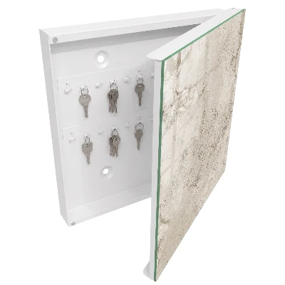 Scatola porta chiavi Texture beige