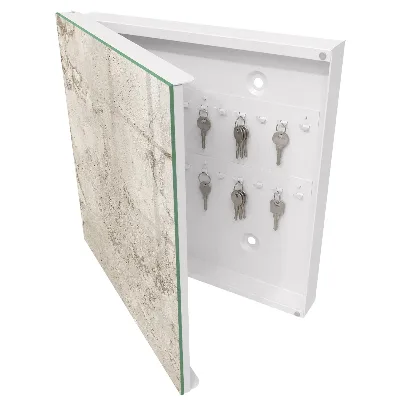 Scatola porta chiavi Texture beige