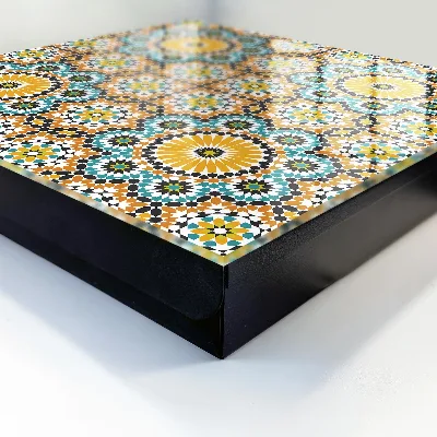 Scatola porta chiavi Mosaico geometrico