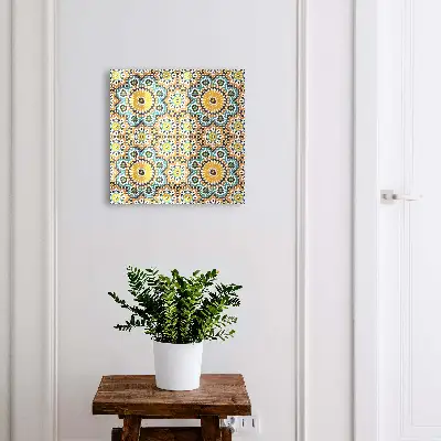 Scatola porta chiavi Mosaico geometrico