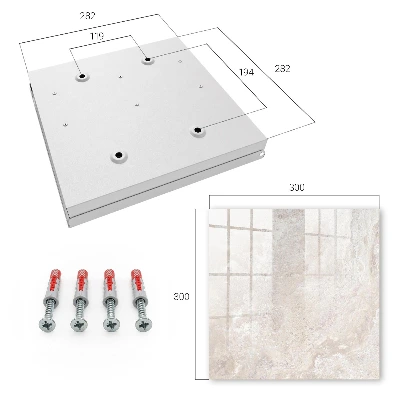 Armadietto portachiavi Astrazioni beige