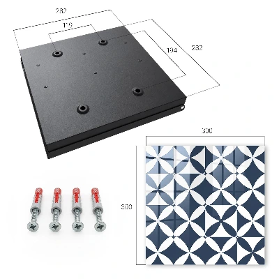 Scatola porta chiavi Stile geometrico