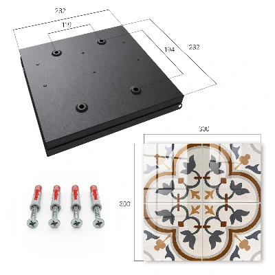 Armadietto portachiavi Stile geometrico