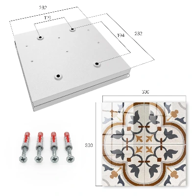 Armadietto portachiavi Stile geometrico